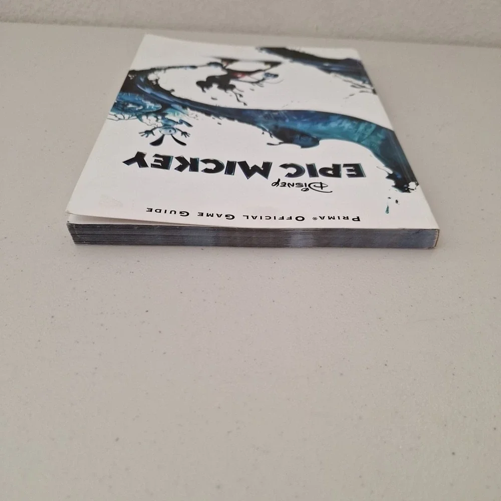 Disney Epic Mickey Prima Official Game Guide Book